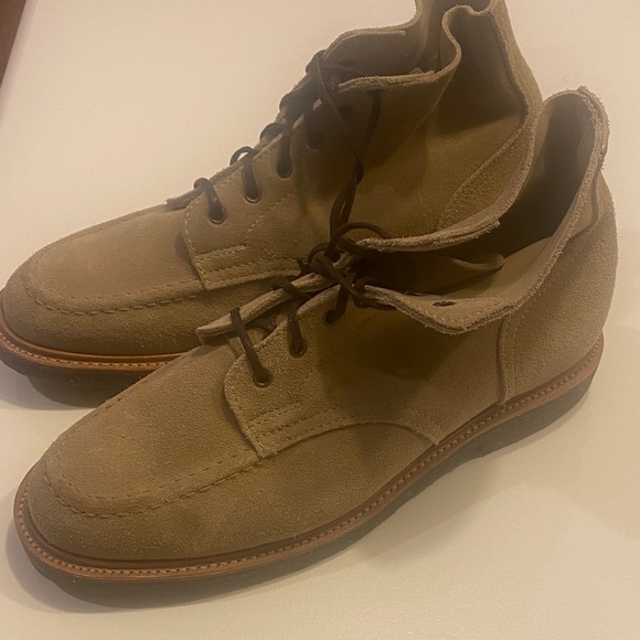 Todd Snyder Light Tan nomad Chukka Suede Boots Sz 10.NWOB.SEE PICS